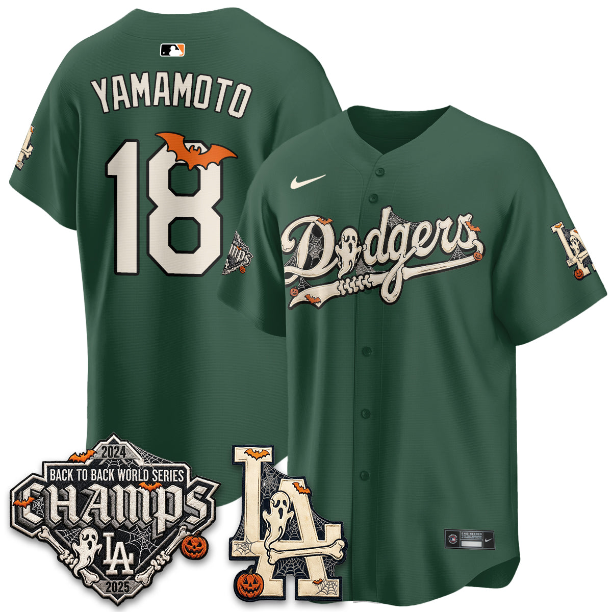 LAD Halloween 2026 Vapor Jersey - Stitched-NQD
