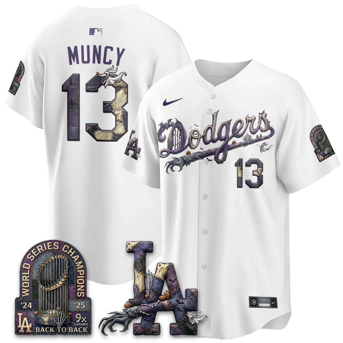 LAD Nightmare Edition Vapor Jersey - Stitched