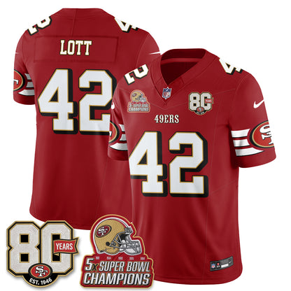 SF Throwback Vapor Jersey - Stitched