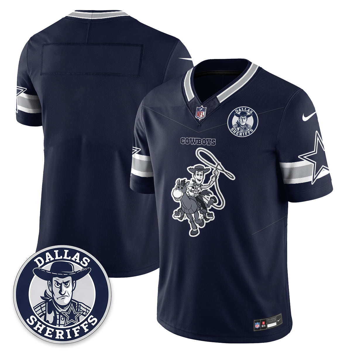 DAL x Toy Cowboy Edition Vapor Jersey - Stitched