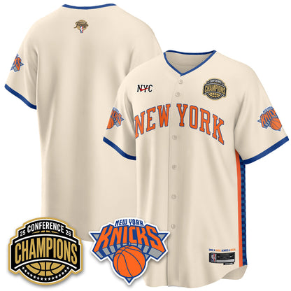 NYK 2026 NBA Finals Vapor City Edition Jersey V2- Stitched