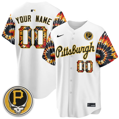 PIT x Grateful Dead Vapor Limited Custom Jersey - Stitched