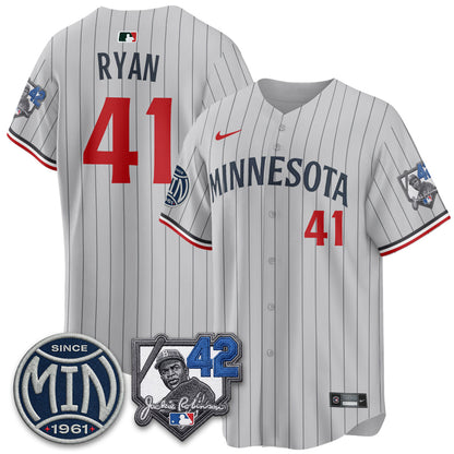 MIN 2026 Jackie Robinson Day Vapor Limited Jersey - Stitched