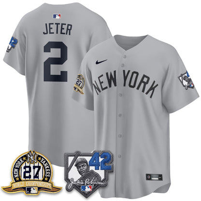 NYY 2026 Jackie Robinson Day Vapor Limited Jersey - Stitched