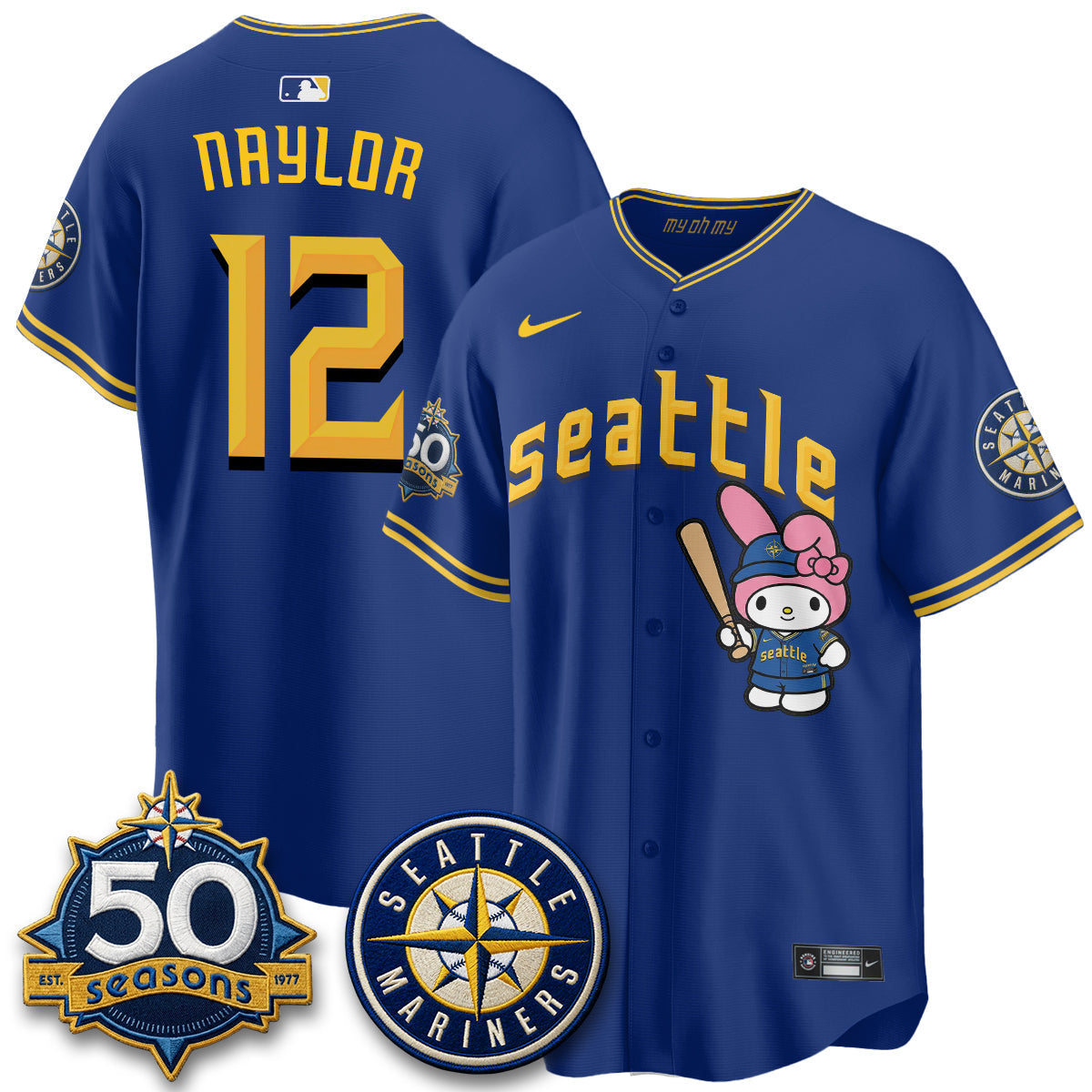 SEA x  Pink Sanrio Friend Vapor Jersey - Stitched