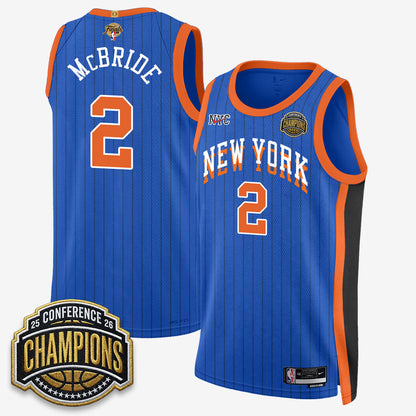 NYK 2026 NBA Finals City Edition Jersey V3- Stitched