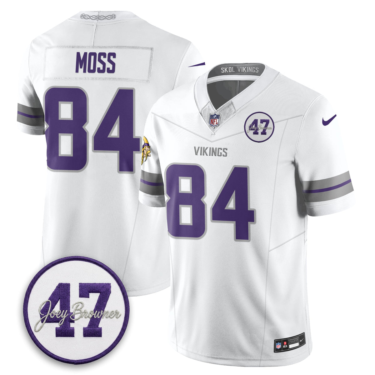 MIN Joey Browner Thank You For Memories - 1960 – 2026 Football Vapor Limited Jersey - Stitched