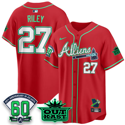 ATL x Atliens Cool Base Galaxy Version Jersey - Stitched-NQD