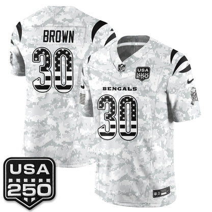 CIN 2026 Salute to Service Vapor Jersey - Stitched