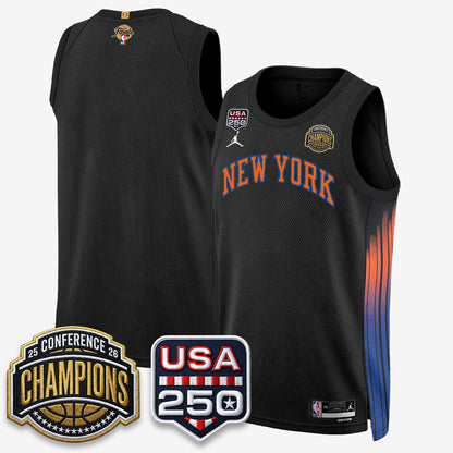 NYK 2026 NBA Eastern Conference Champions City Edition Jersey V2- Stitched