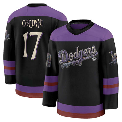 LAD Nightmare Halloween Edition Hockey Jersey - Printed