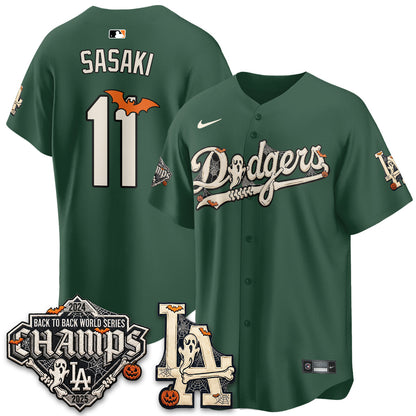 LAD Halloween 2026 Vapor Jersey - Stitched-NQD