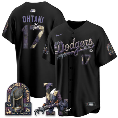 LAD Nightmare Edition Vapor Jersey - Stitched