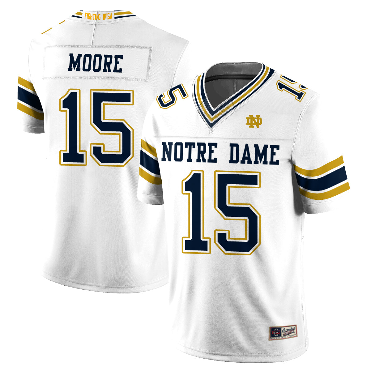 ND 2026 Shamrock Series Football Vapor Jersey - Stitched