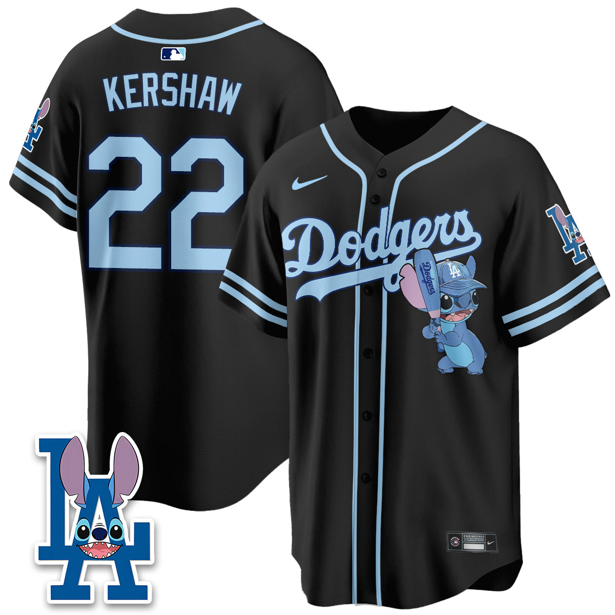 LAD x Blue Alien Edition Vapor Jersey - Stitched