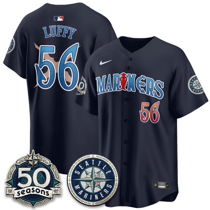 SEA x Japanese Cartoon Vapor Limited Jersey - Stitched