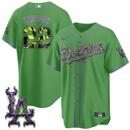 LAD Villains Halloween - Horned Queen Vapor Jersey- Stitched