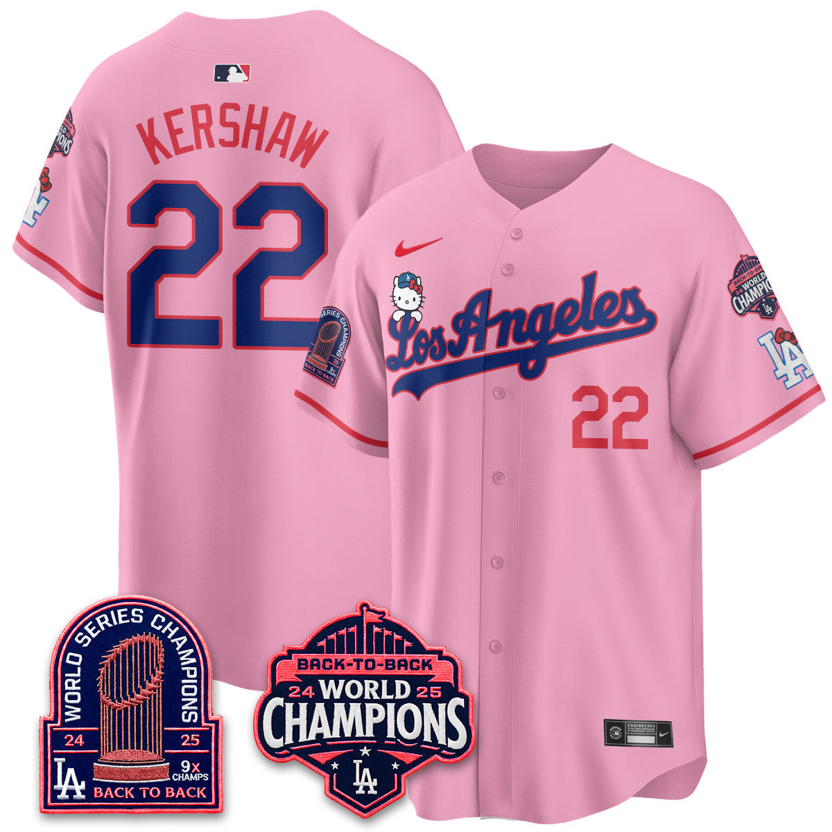 LAD x Hello Kitty Night 2026 Vapor Jersey - Stitched - V2