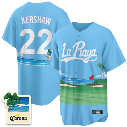 LAD Beach Connect "La Playa" Edition Vapor Jersey- Patch Stitched