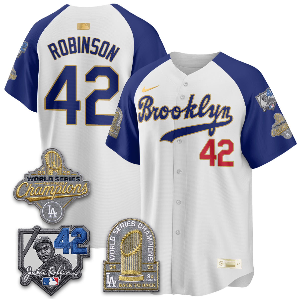 LAD 2026 Brooklyn Jackie Robinson Limited Jersey - Stitched