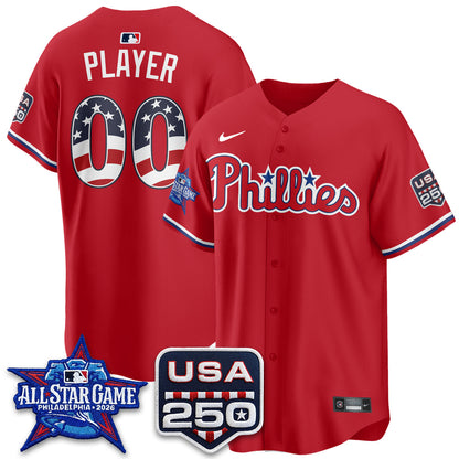 PHI 2026 All Star Edition Vapor Custom Jersey - Stitched