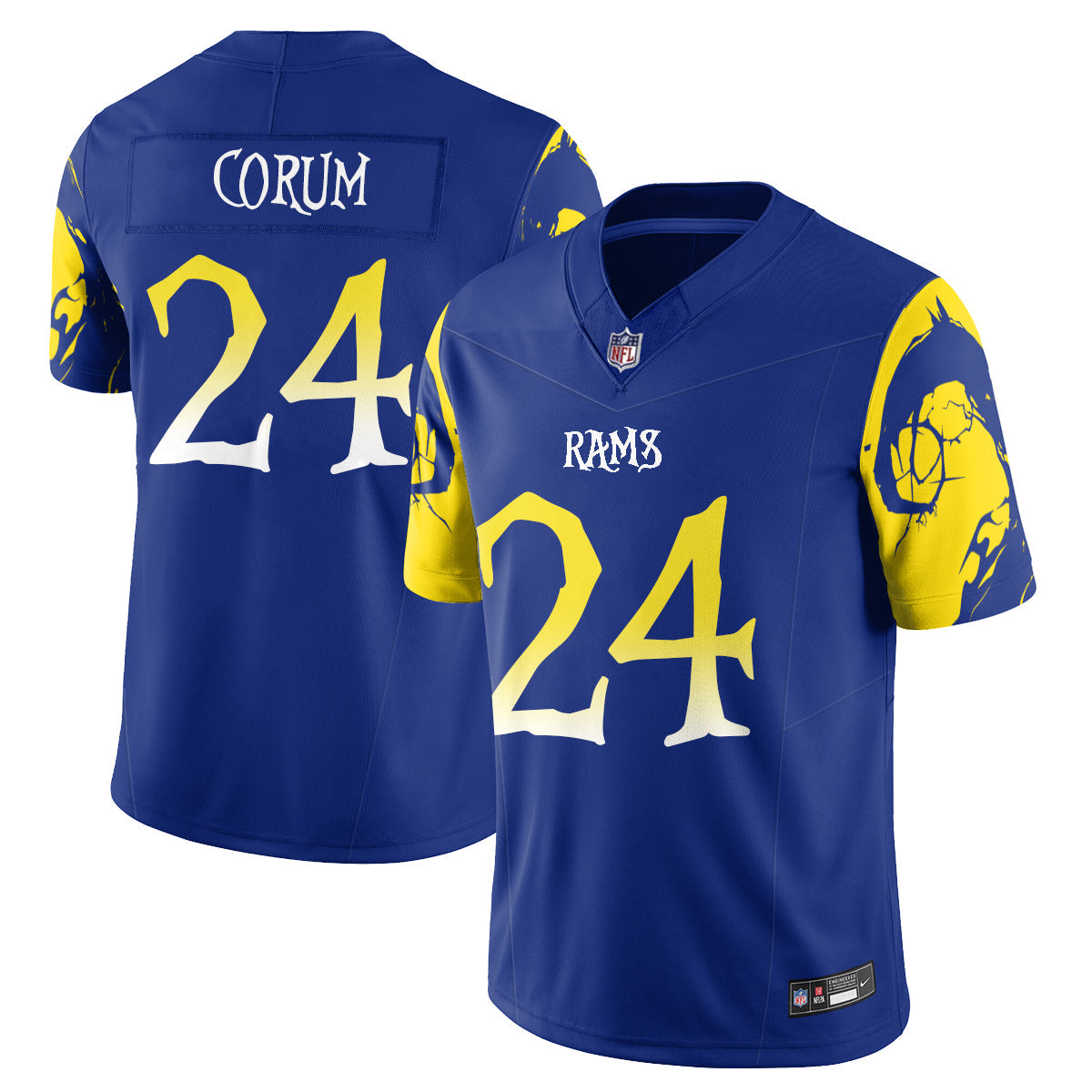 LAR x Nightmare Edition Vapor Jersey - Stitched