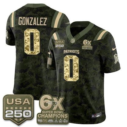NE 2026 Salute to Service Edition Vapor Jersey - Stitched