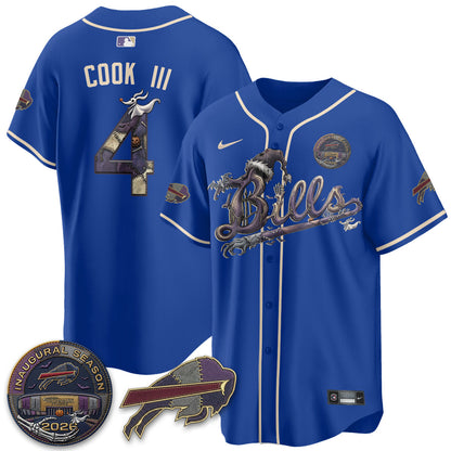 BUF 2026 Nightmare Edition Vapor Baseball Jersey - Stitched