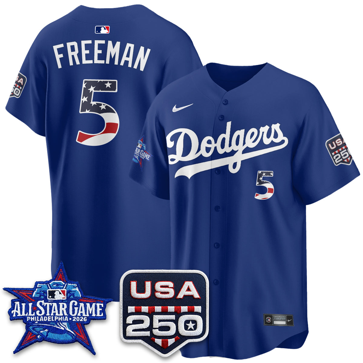 LAD 2026 All Star Edition Vapor Jersey- Stitched