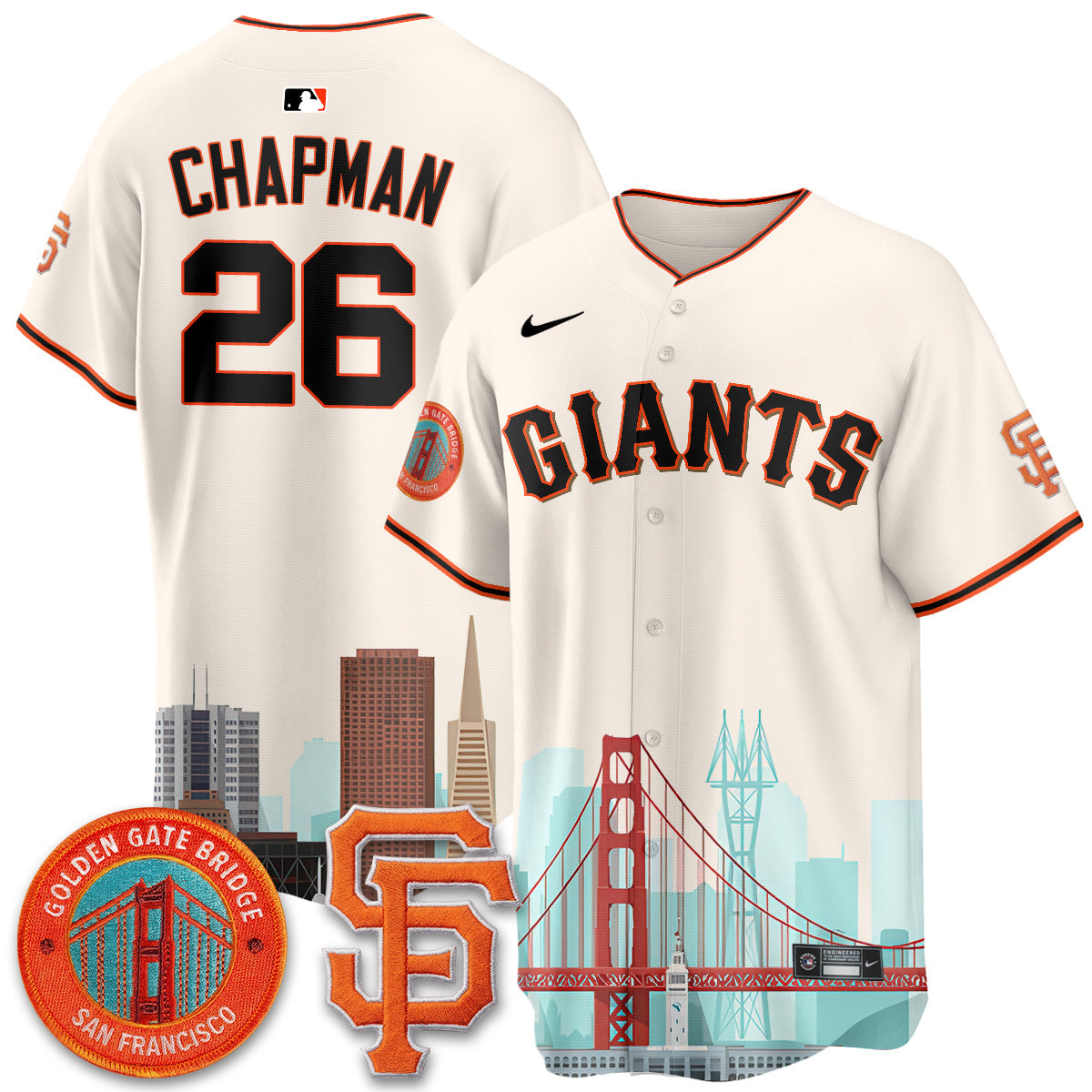 SF SF City Edition Vapor Jersey - Stitched