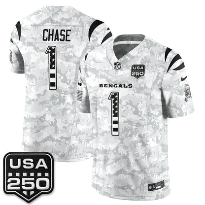 CIN 2026 Salute to Service Vapor Jersey - Stitched