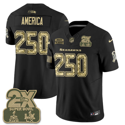 SEA 2026 Salute to Service Vapor Jersey - Stitched