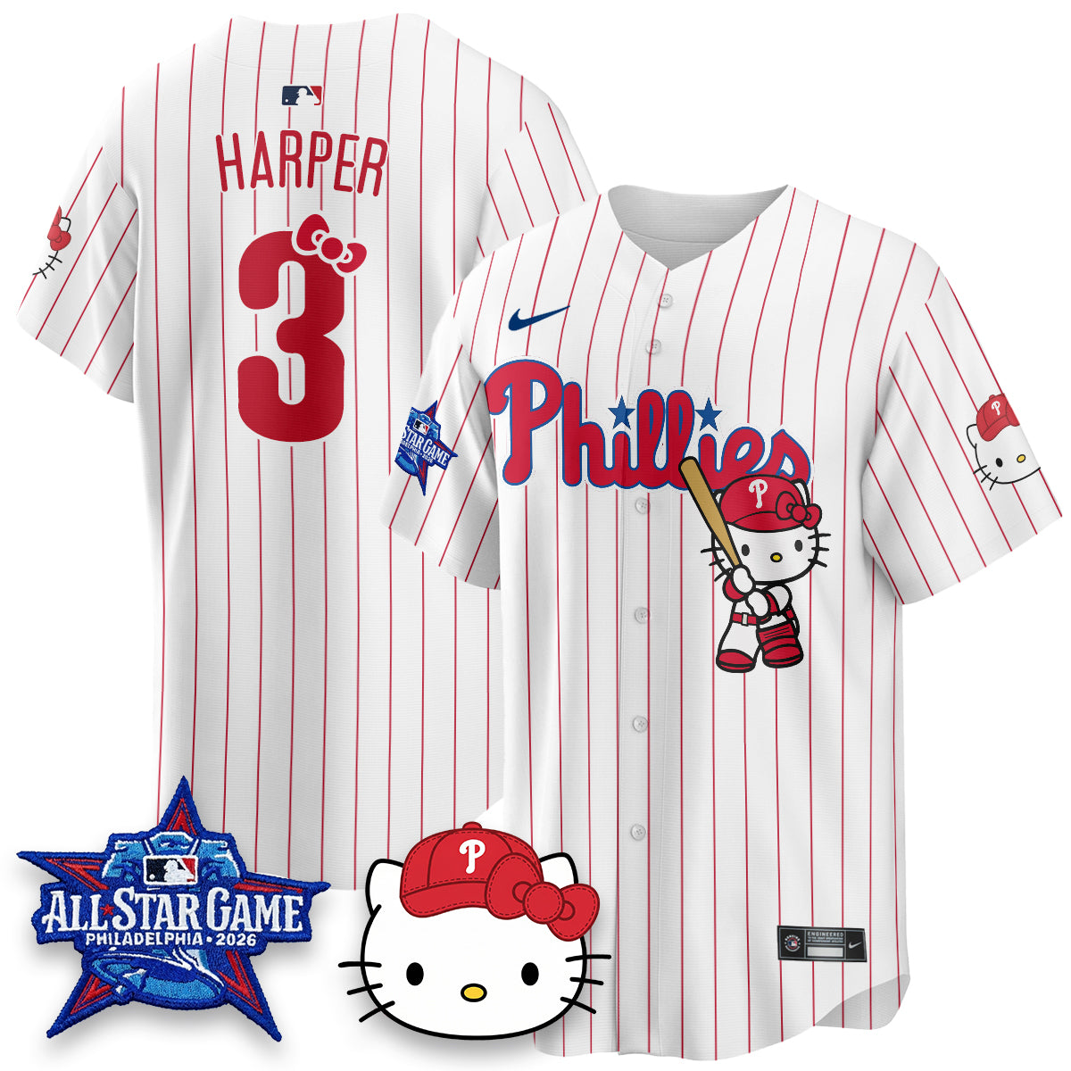 PHI x Meow Kitty Vapor Limited Jersey V2- Stitched-NQD
