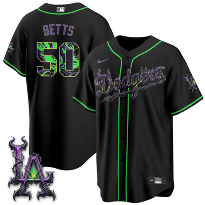LAD Villains Halloween - Horned Queen Vapor Jersey- Stitched