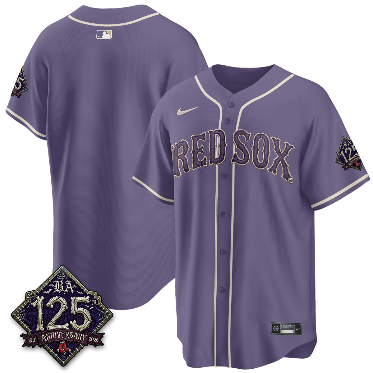 BOS Nightmare Vapor Limited Jersey - Stitched