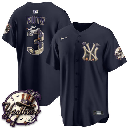 NYY Nightmare Edition Vapor Jersey - Printed