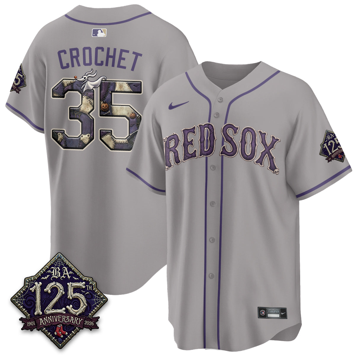 BOS Nightmare Vapor Limited Jersey - Stitched