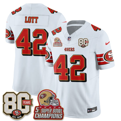 SF Throwback Vapor Jersey - Stitched