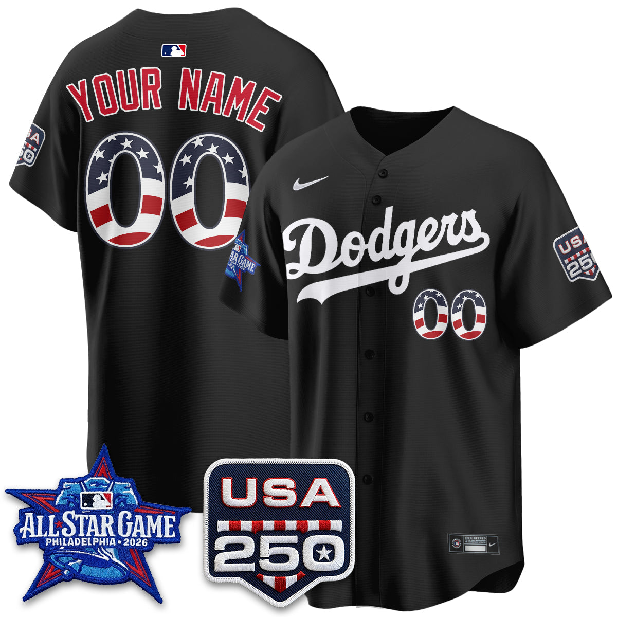 LAD 2026 All Star Edition Vapor Custom Jersey- Stitched