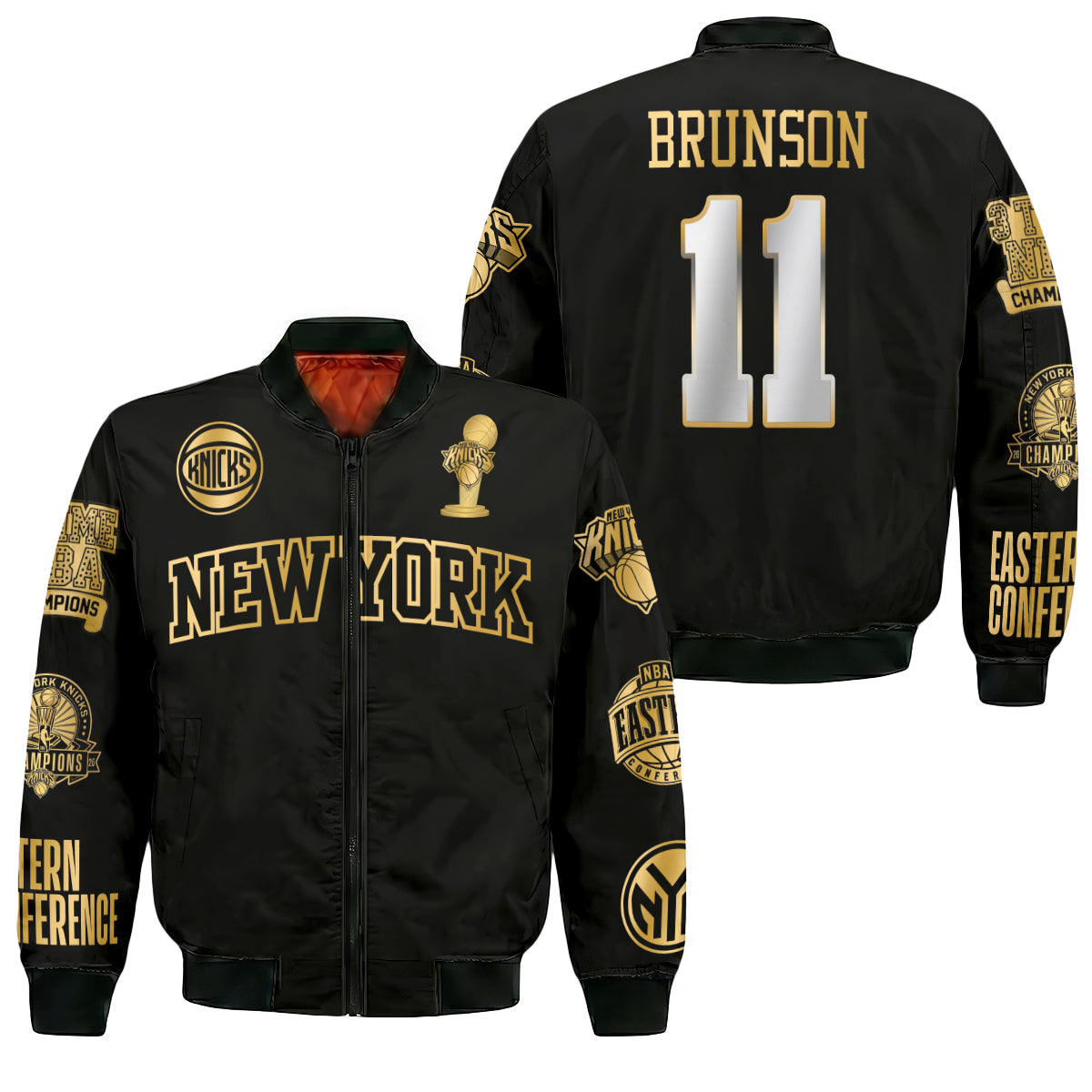 NYK 2026 NBA Finals Champions Limited Edition Bomber Jacket - Printed