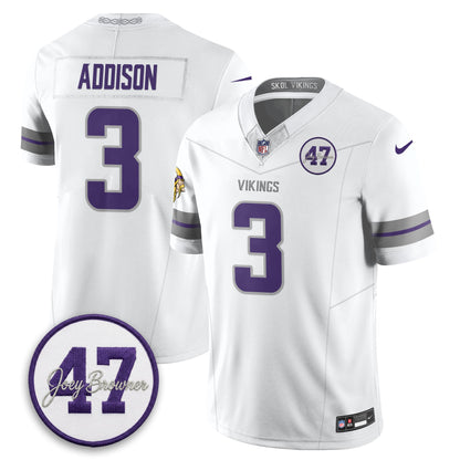 MIN Joey Browner Thank You For Memories - 1960 – 2026 Football Vapor Limited Jersey - Stitched