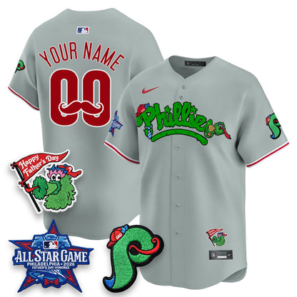 PHI Happy Father's Day Vapor Custom Jersey - Stitched