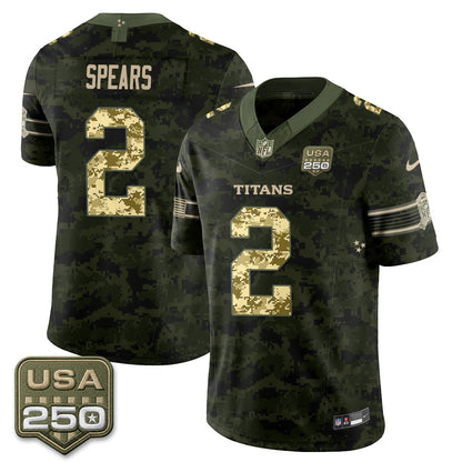 TEN 2026 Salute to Service Edition Vapor Jersey - Stitched