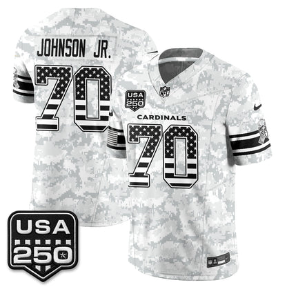 ARI 2026 Salute to Service Vapor Jersey - Stitched