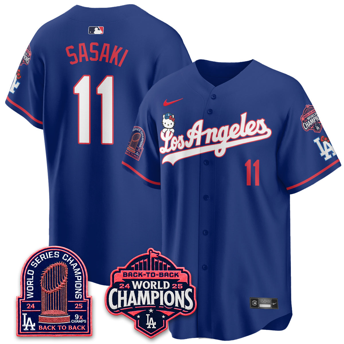 LAD x Hello Kitty Night 2026 Vapor Jersey - Stitched - V2