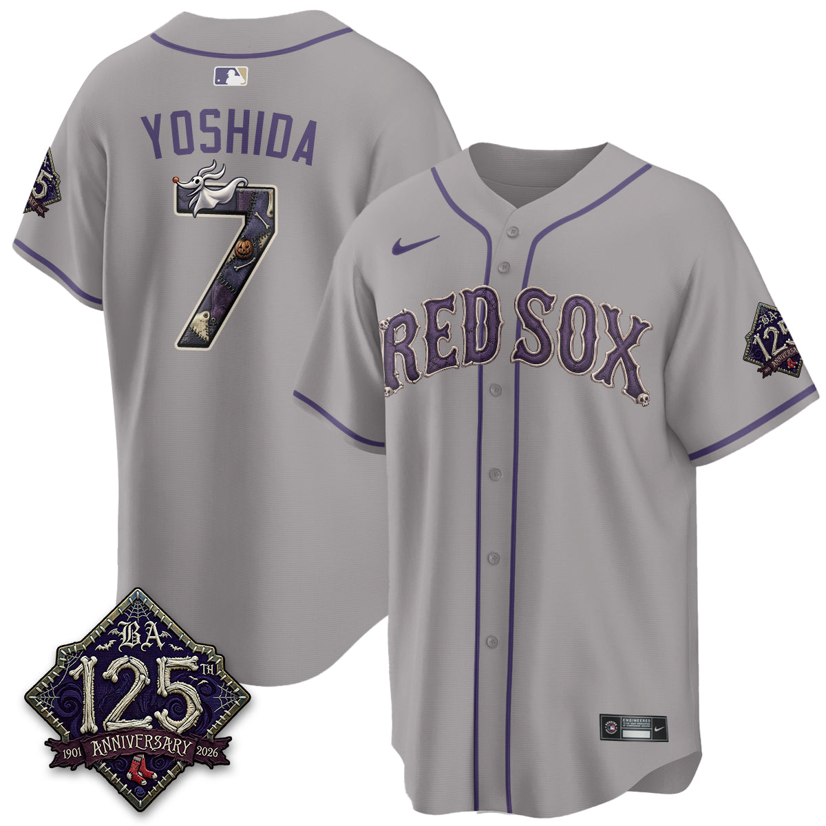 BOS Nightmare Vapor Limited Jersey - Stitched