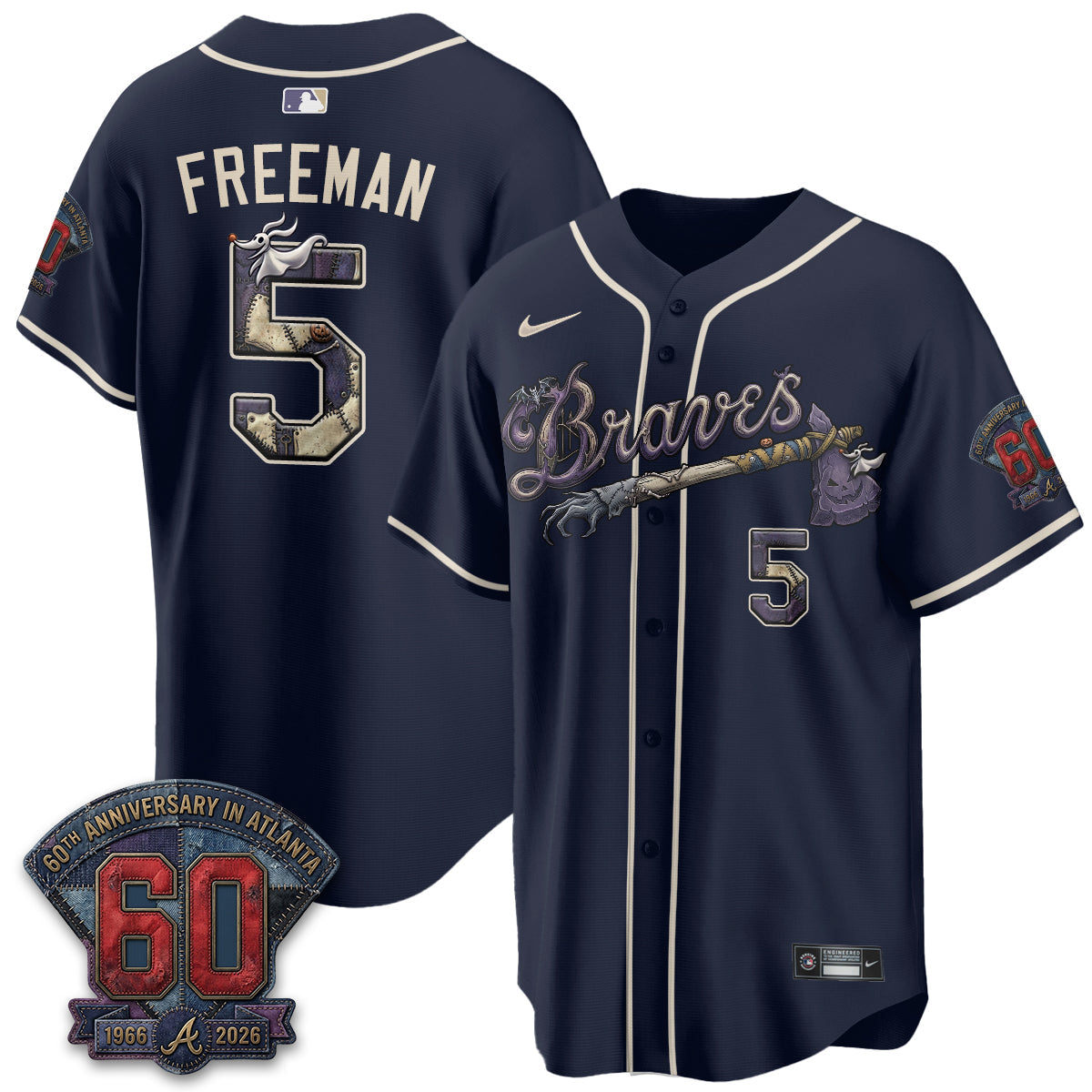 ATL Nightmare Edition Vapor Jersey - Stitched