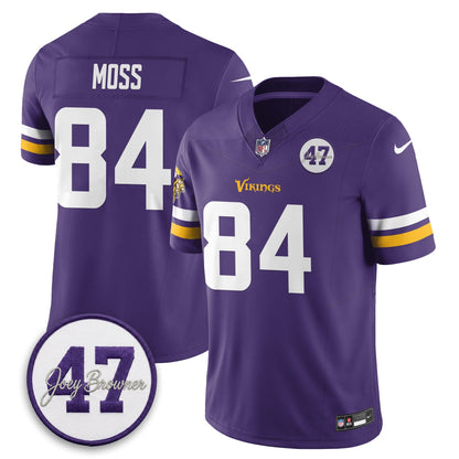 MIN Joey Browner Thank You For Memories - 1960 – 2026 Football Vapor Limited Jersey - Stitched
