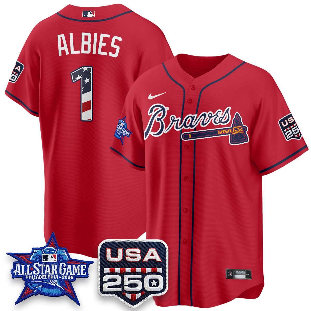 ATL 2026 All Star Game Vapor Jersey- Stitched