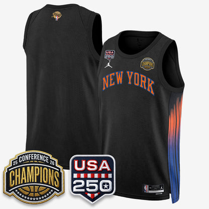 NYK 2026 NBA Eastern Conference Champions City Edition Jersey - Stitched